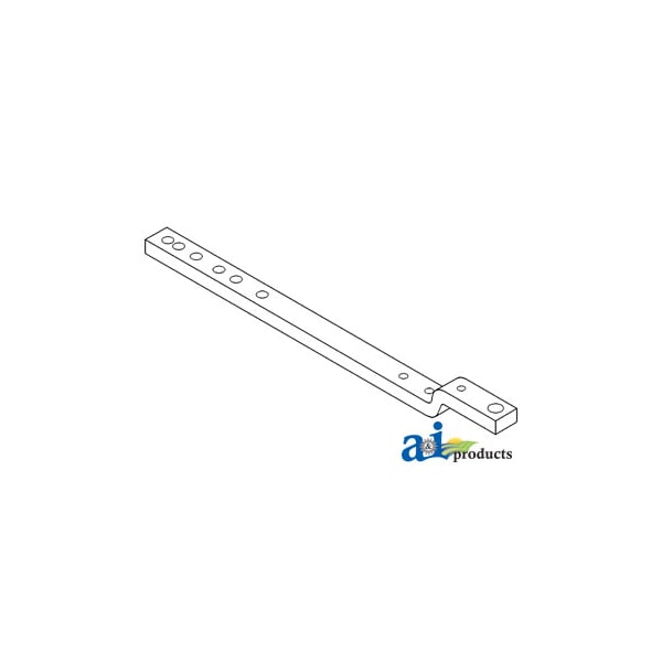 Drawbar w/ 2.50" Offset 45" x2.5" x1.7"